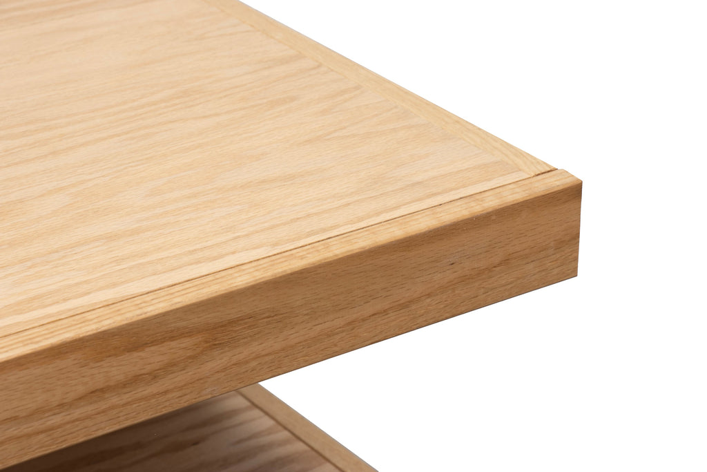 Laurel Canyon 65 inch Fireplace TV Stand for TVs up to 75 inches, Minimal Assembly, Natural Finish