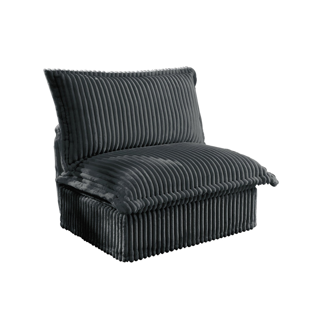 Koala Armless Sofa - Grey