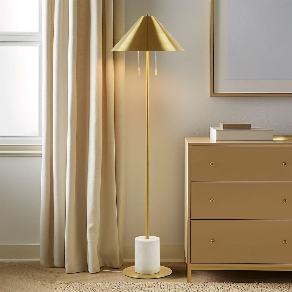 Floor lamp Gold/Marble See below