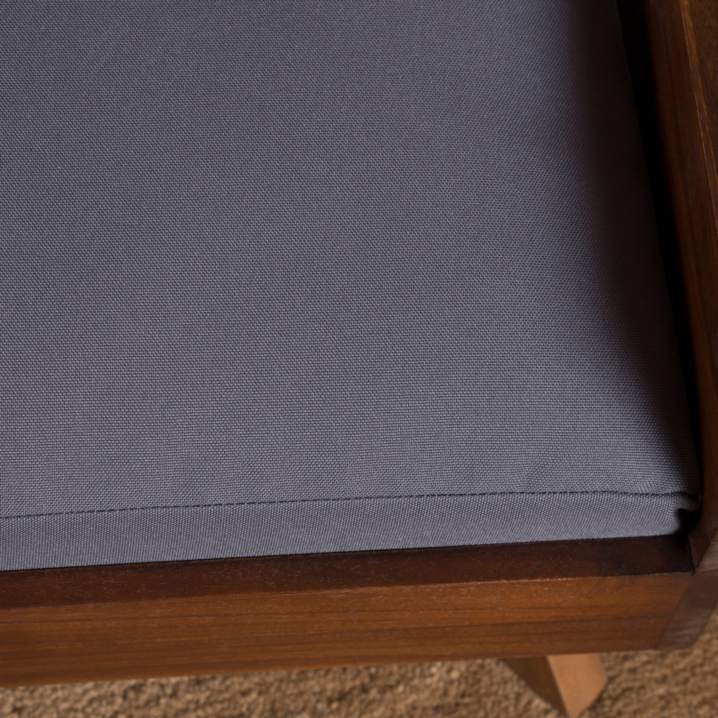 Acacia Wood Dog Bed with High-quality Mattress