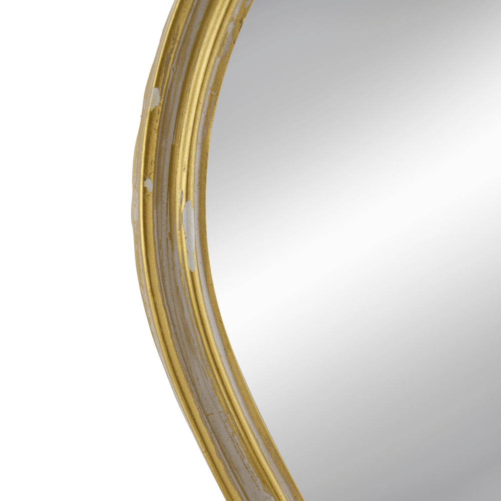 Small Decorative Mirror for Wall Decor, 4.5x9.5"