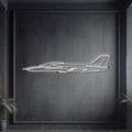 Falcon 2000 Metal Neon Aircraft Wall Art - NCN0046