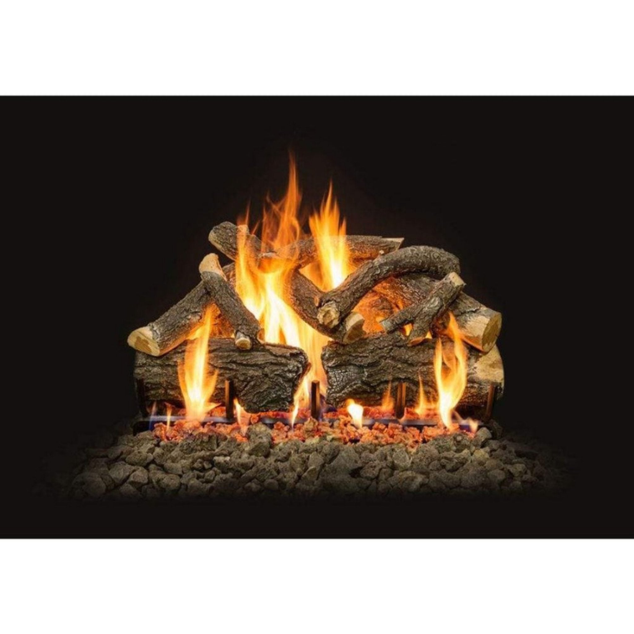 Grand Canyon Glowfire Arizona Weathered Oak Charred Vented Gas Logs [GFWOC30/36] (SAK37529)
