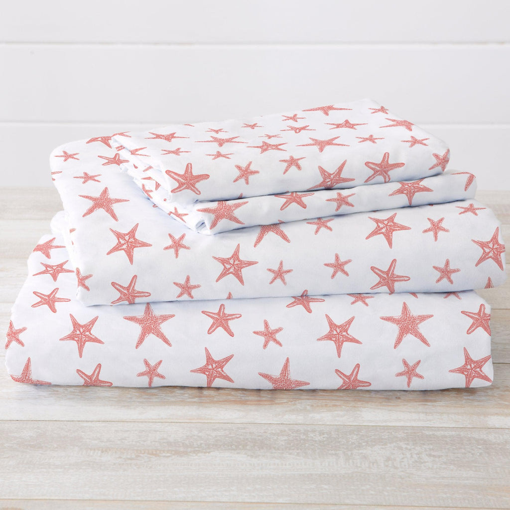 4-Piece Coastal Microfiber Sheet - Newport Collection
