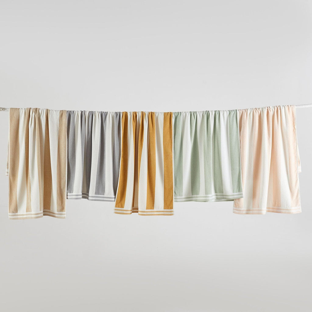 4 Pack Striped Cabana Oversized Beach Towel - Edgartown