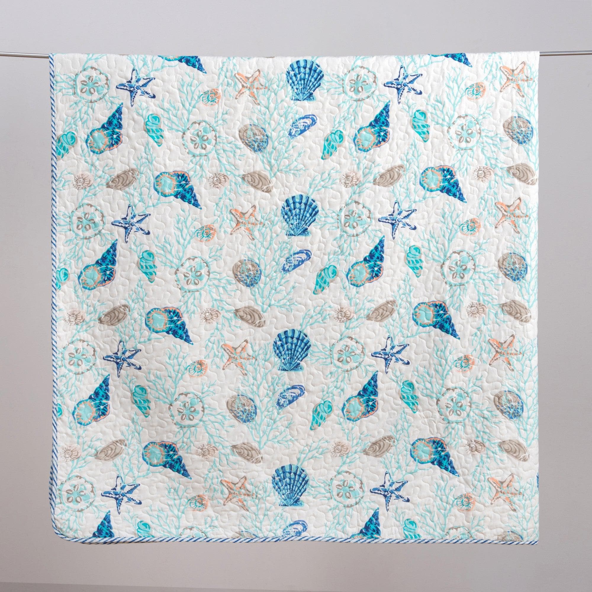 3-Piece Coastal Quilt Set - Bali Collection
