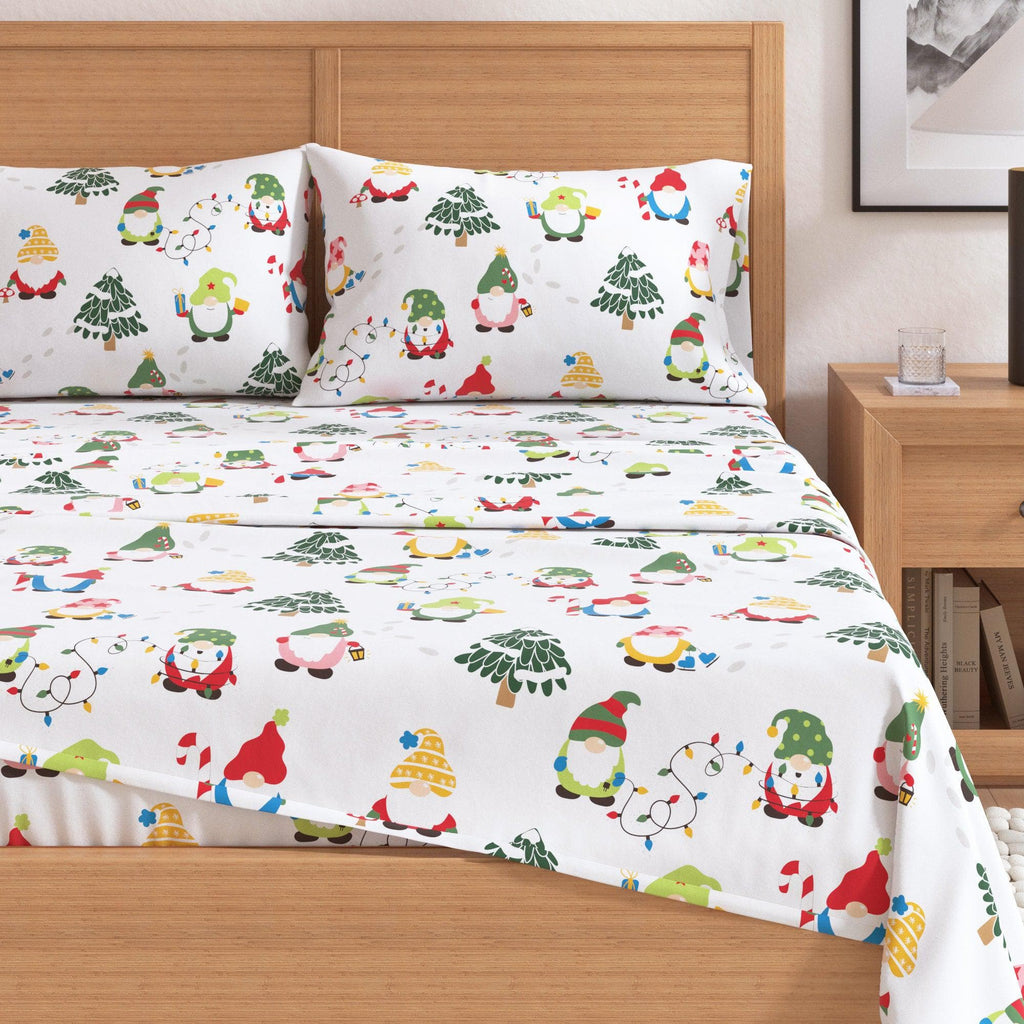 4-Piece Turkish Cotton Flannel Sheet - Whittaker Collection