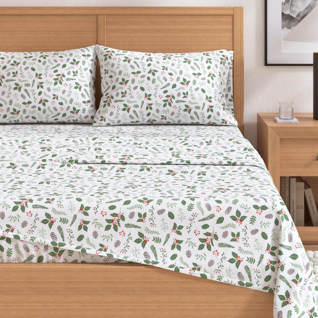 4-Piece Turkish Cotton Flannel Sheet - Whittaker Collection