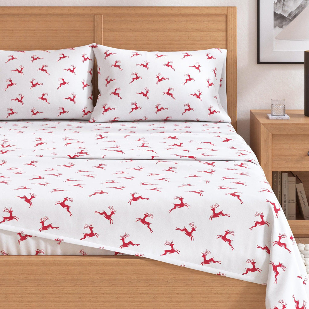 4-Piece Turkish Cotton Flannel Sheet - Whittaker Collection