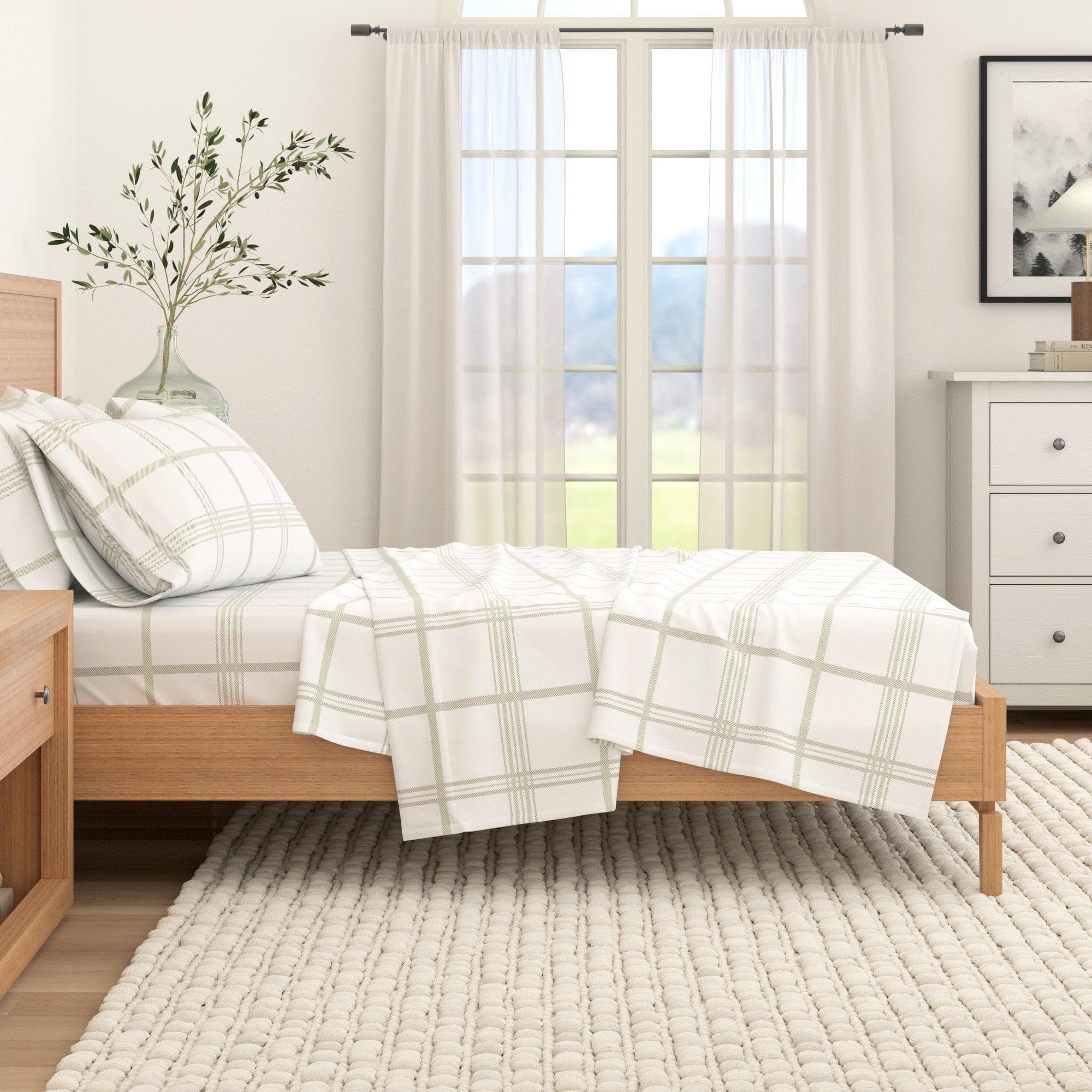 Turkish Cotton Flannel Sheet - Belle Collection