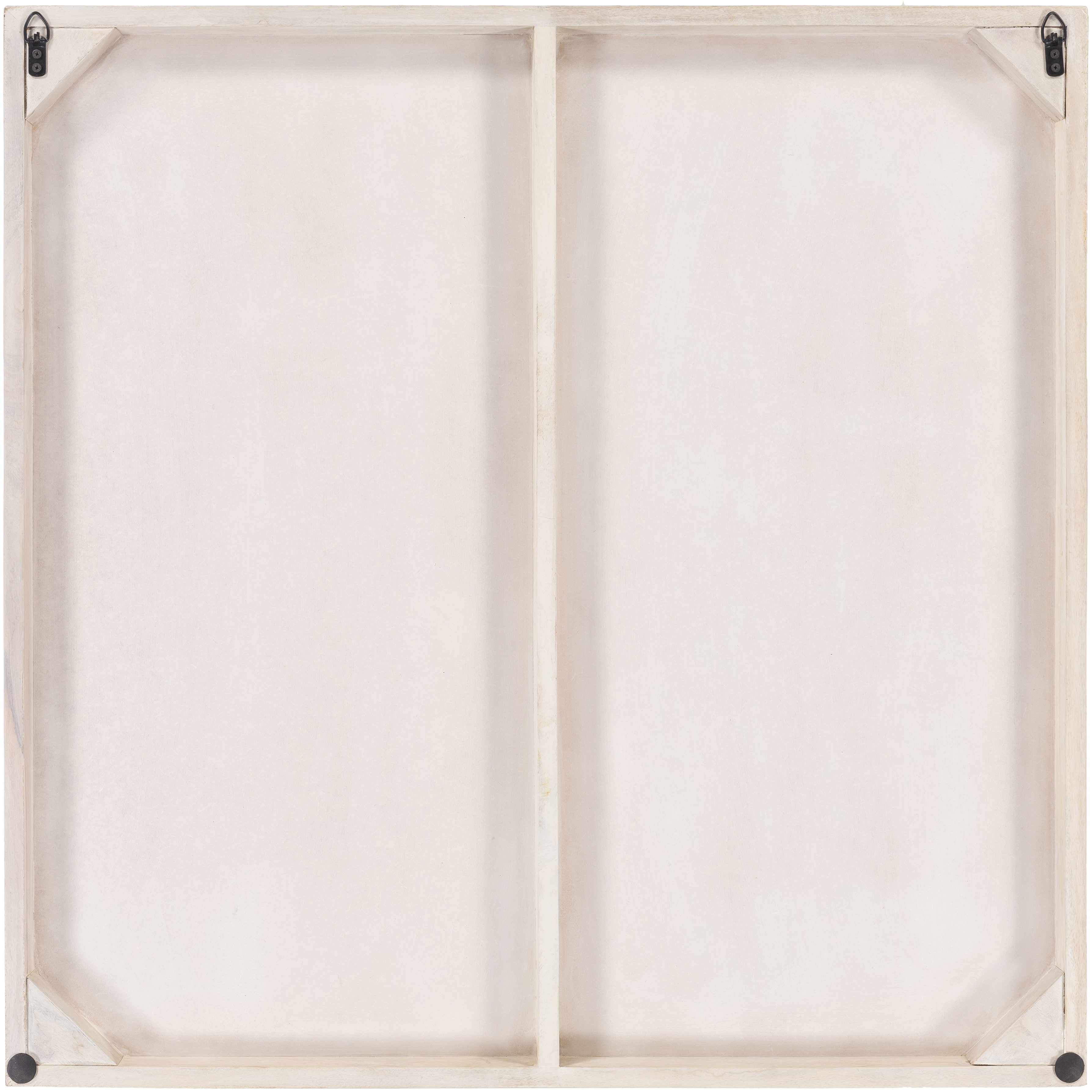 Garnet White Mosaic Starburst Wall Art