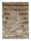 Handwoven Multi-Tone Shag Rug 5' x 6'7”