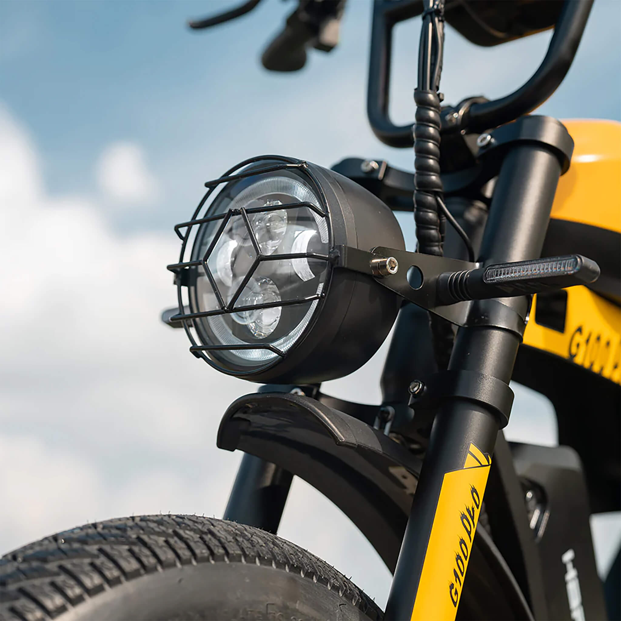 HappyRun G100 (G100 Pro) Long Distance Electric Fat Tire Bike Motorcycle (SAK95715)