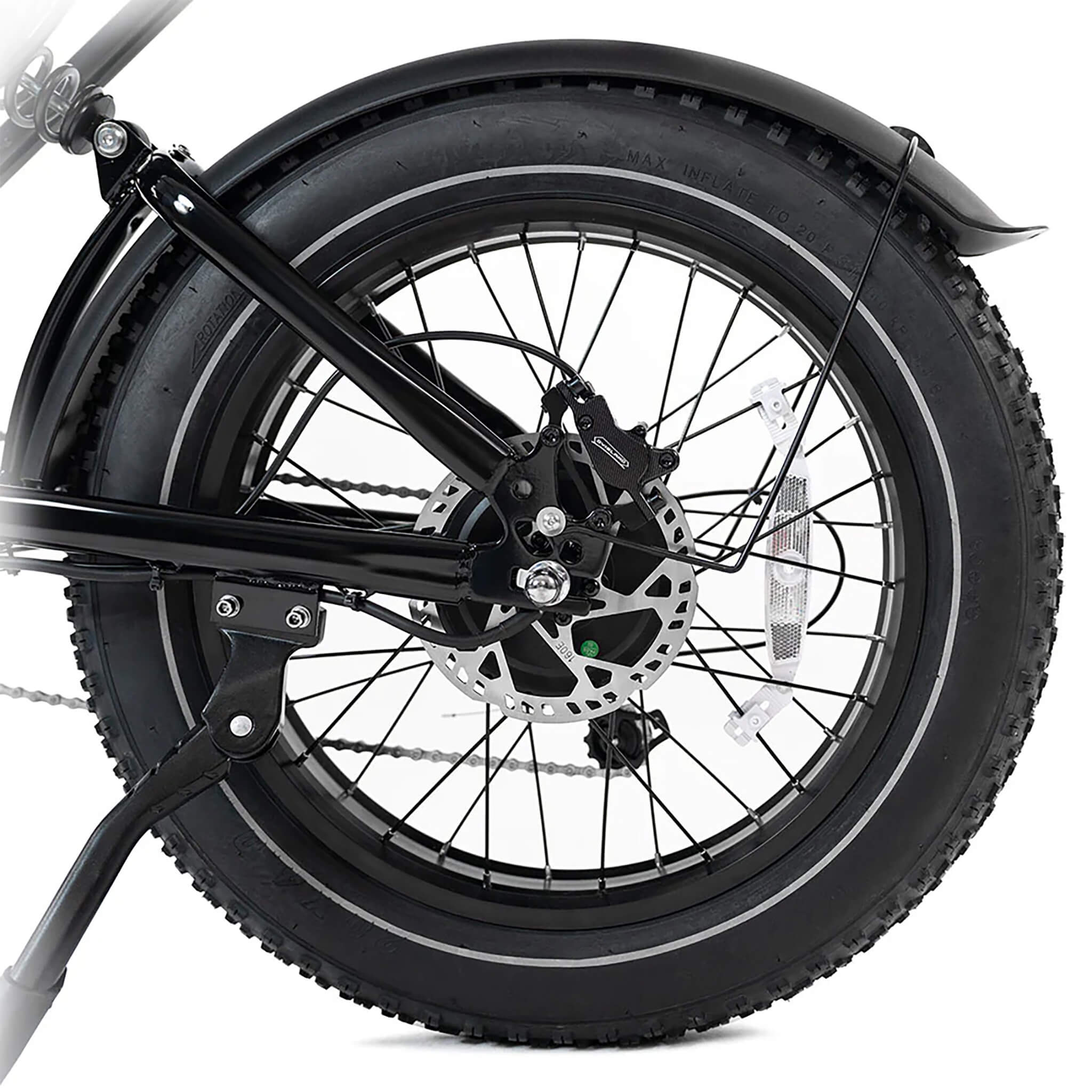 HappyRun G70 (G70 Pro) Long Distance Dual Battery Electric Fat Tire Cargo Bike (SAK81369)