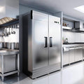 Heavy Duty 54" 2-Door Stainless Steel Commercial Freezer With OmniSmart Temperature Control (SAK91765)