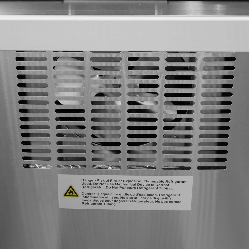 Heavy Duty 54" Stainless Steel 2-Door Reach-In Upright Commercial Freezer (SAK66598)