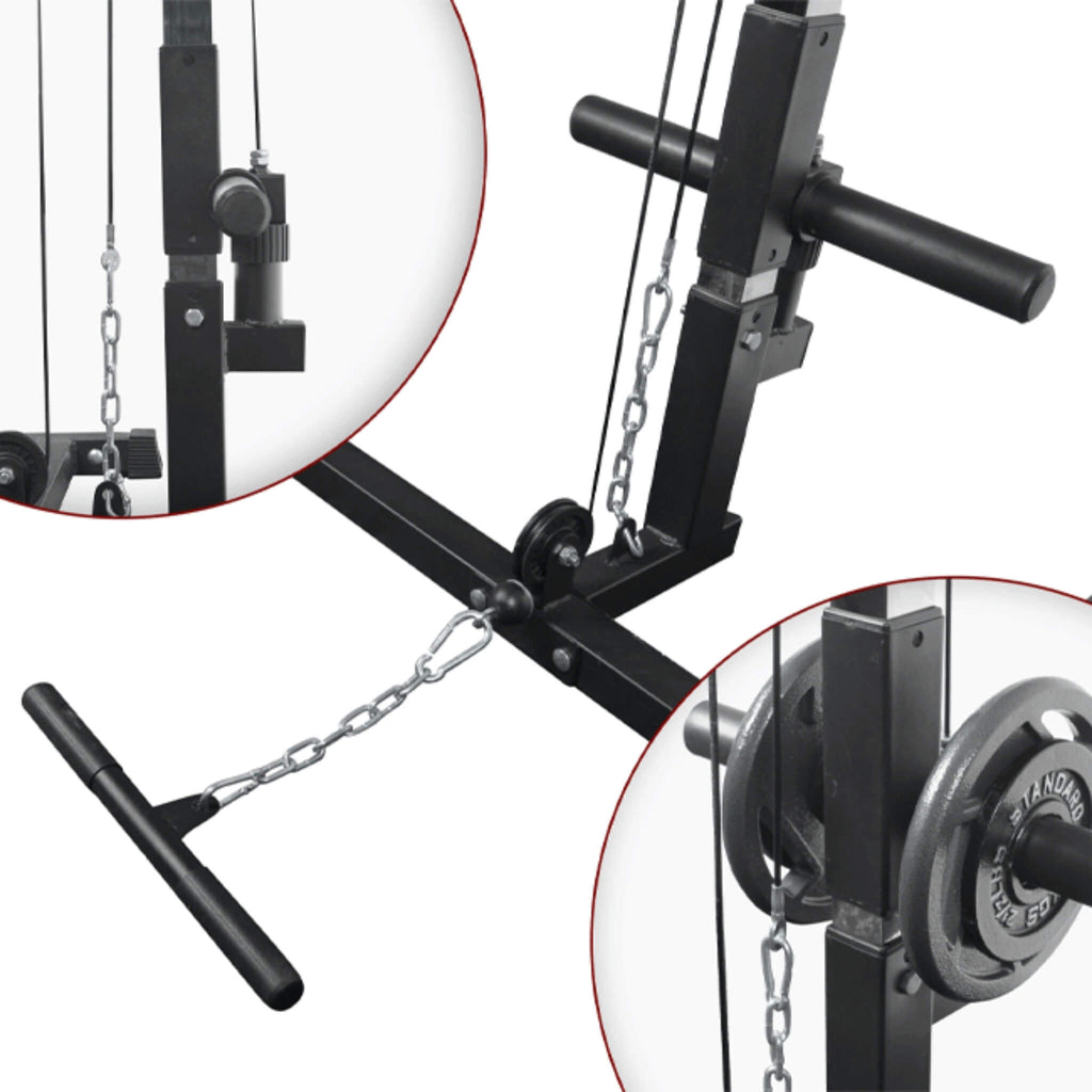 Heavy Duty Professional Multi-Function Adjustable Power Cage Rack, 1000LBS (SAK98149)