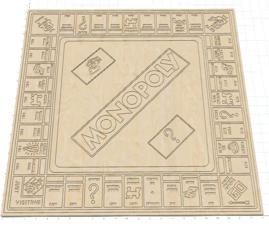 Heirloom quality CUSTOM Monopoly board