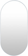 Hagenburg White Iron Frame Mirror
