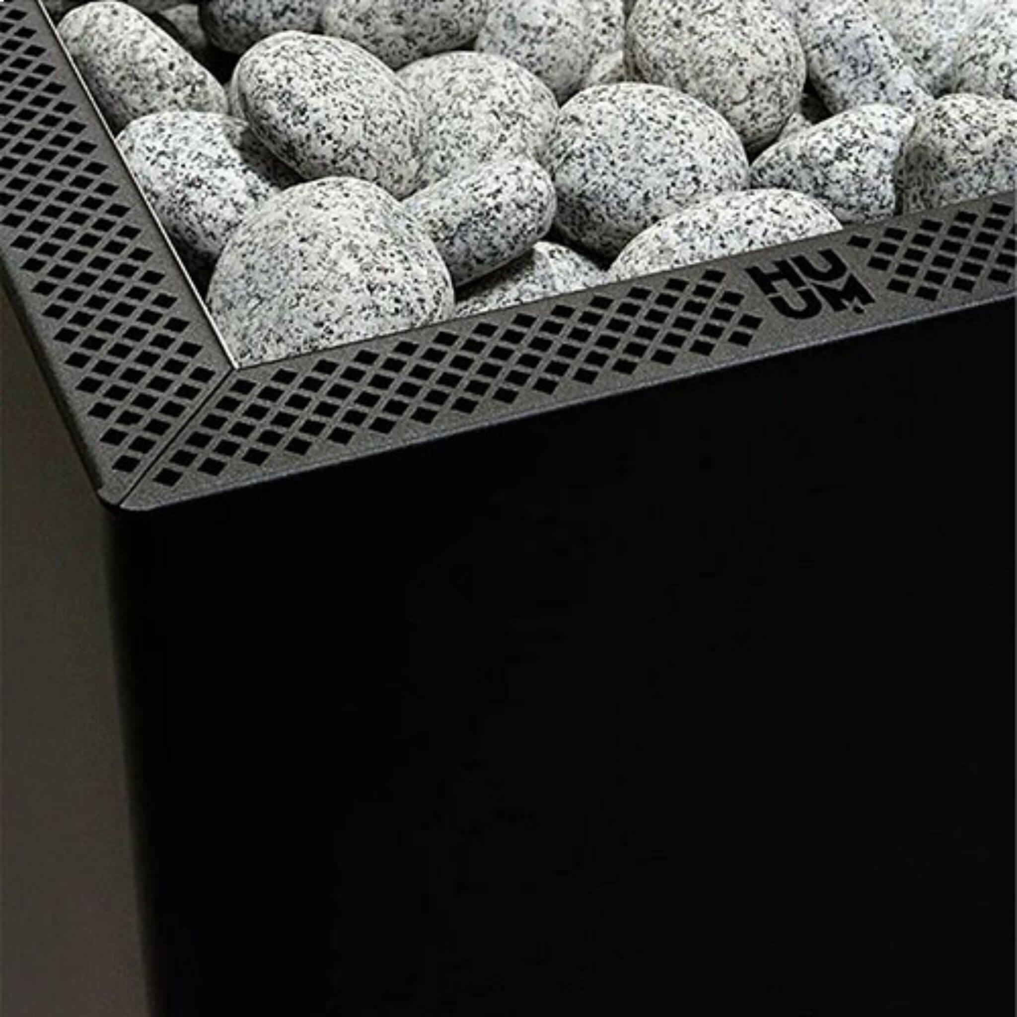 Huum Core Black Sauna Heater With UKU Local Digital Controller & Stones [H1013072/82/92] (SAK28273)