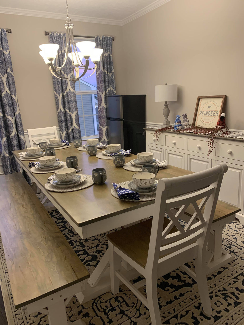 Cannon Double X Dining Chair