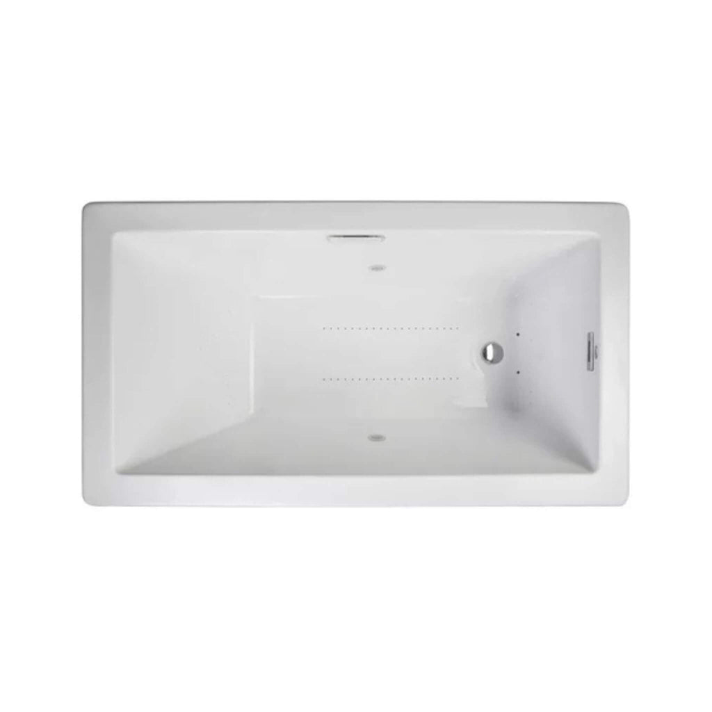 Jacuzzi Elara 66" Rectangle Drop-In Whirlpool Bath [JELL6636WLR2HXWW/YY] (SAK42318)