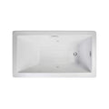 Jacuzzi Elara 66" Rectangle Drop-In Whirlpool Bath [JELL6636WLR2HXWW/YY] (SAK42318)