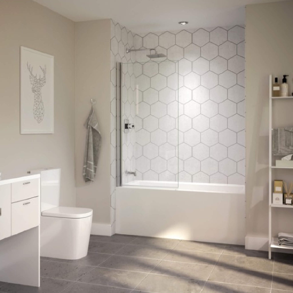 Jacuzzi Linea 3-Wall Alcove 60" Acrylic Air Tub With Right Drain [JLNS6032ARL2XXW/Y] (SAK26305)