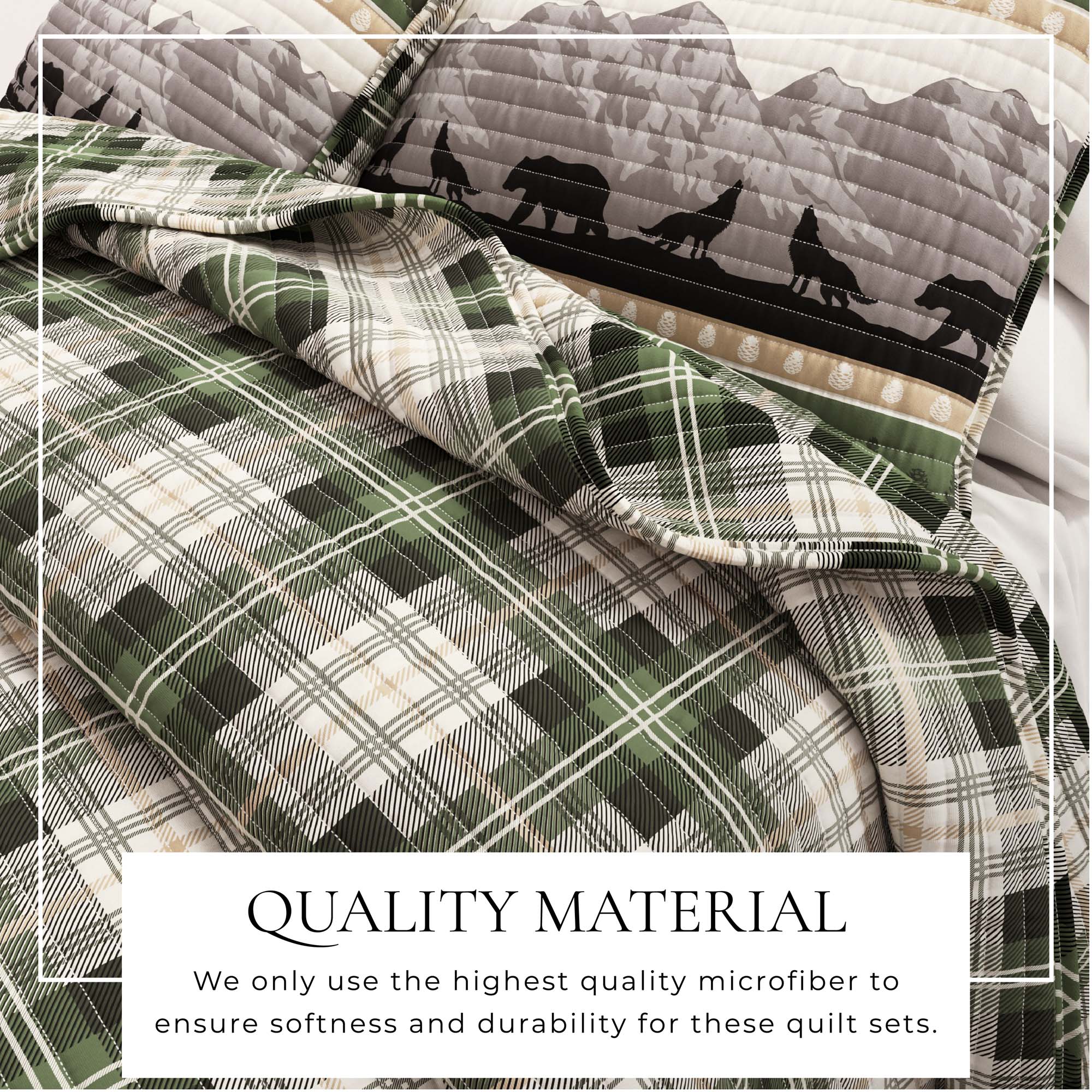 3-Piece Lodge Quilt - Salt Creek Collection
