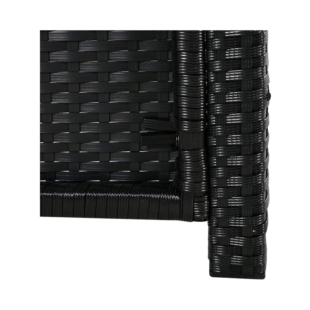 Large Premium Surround Spa Patio Rattan Sofa Set With Storage Compartments And Cushions (SAK75629)