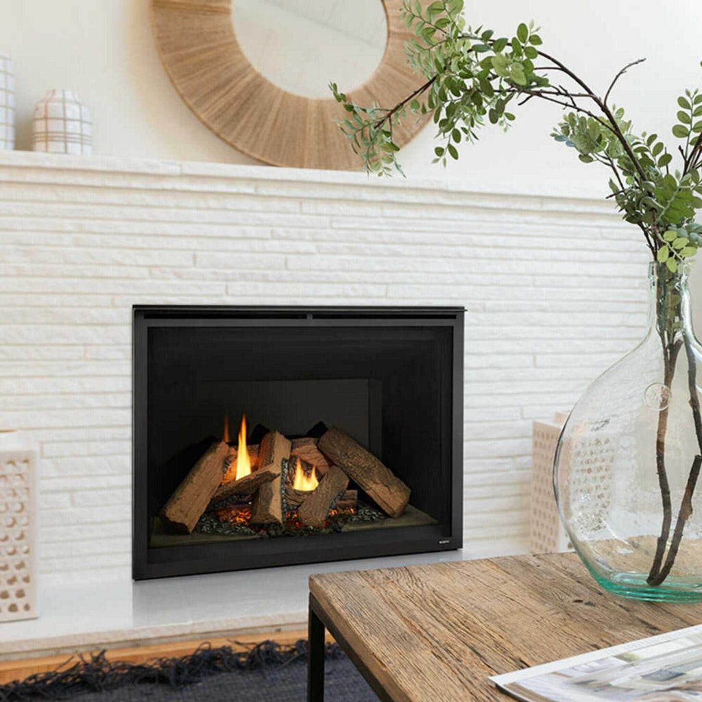 Majestic Meridian 42" Platinum Natural Gas Fireplace [MER42PN] (SAK51823)