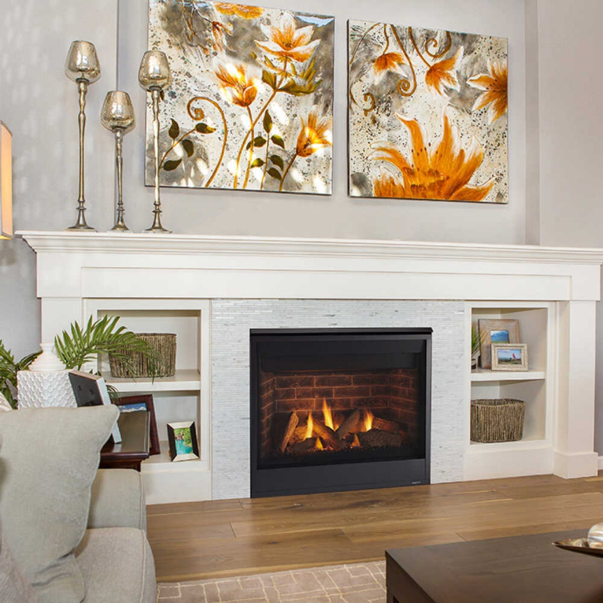 Majestic Quartz 42" Direct Vent Natural Gas Fireplace [QUARTZ42IFTN] (SAK16572)