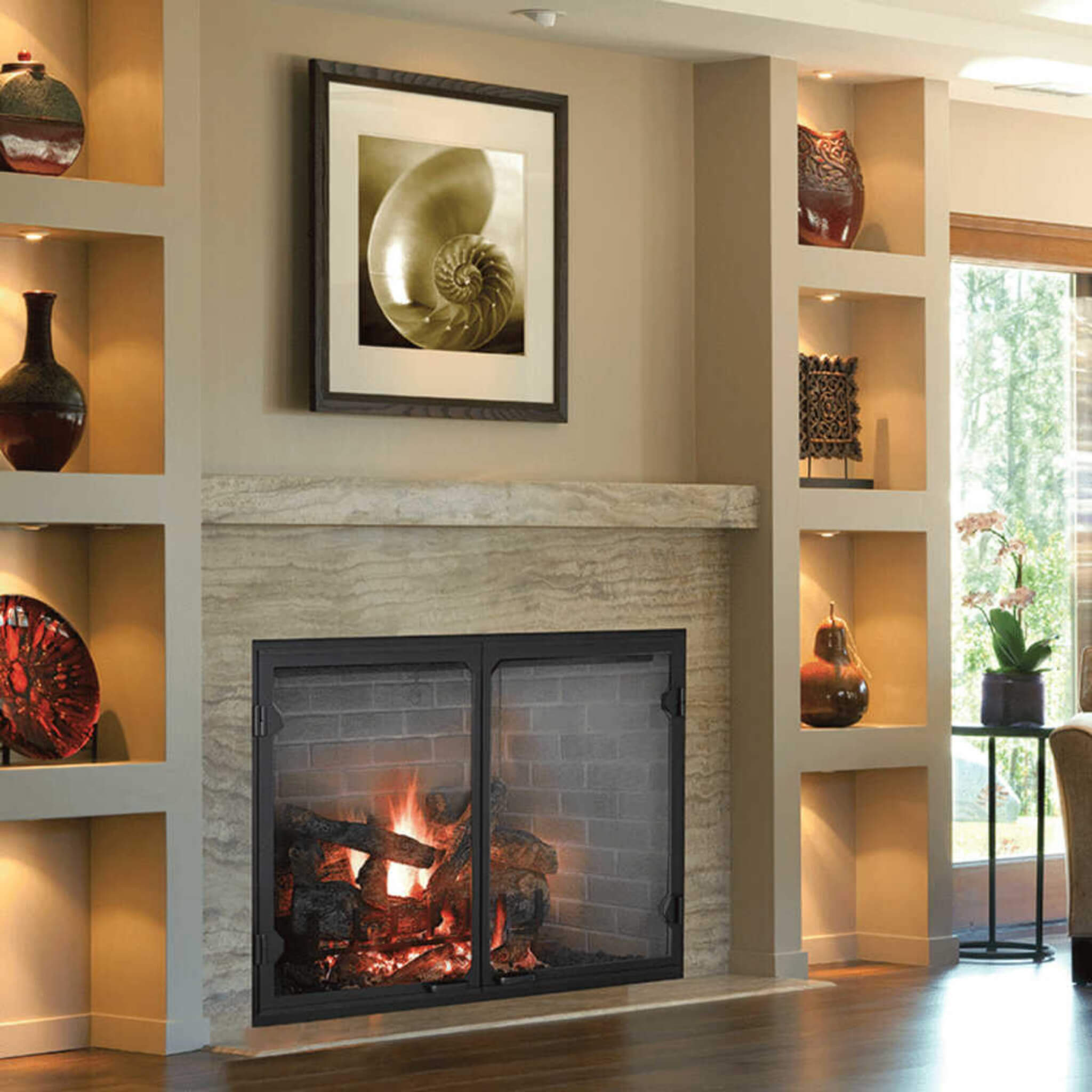 Majestic Biltmore Radiant 42" Open Wood Burning Fireplace [SB80] (SAK82415)