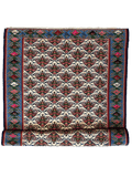 Masterpiece Vintage Persian Senneh Kilim Runner Rug 4’ x 9’