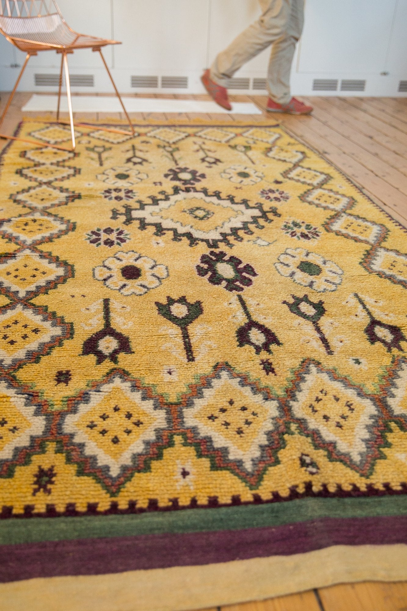 5x11 Vintage Moroccan Rug Runner