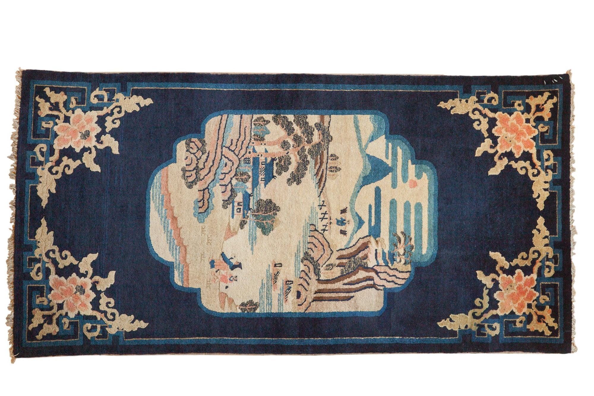 2.5x5.5 Antique Peking Rug Runner