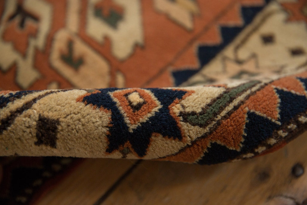 4x6 Vintage Romanian Kazak Design Rug