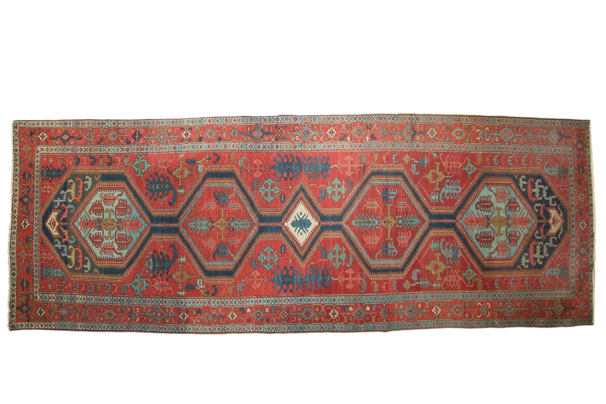6.5x17.5 Antique Serapi Rug Runner