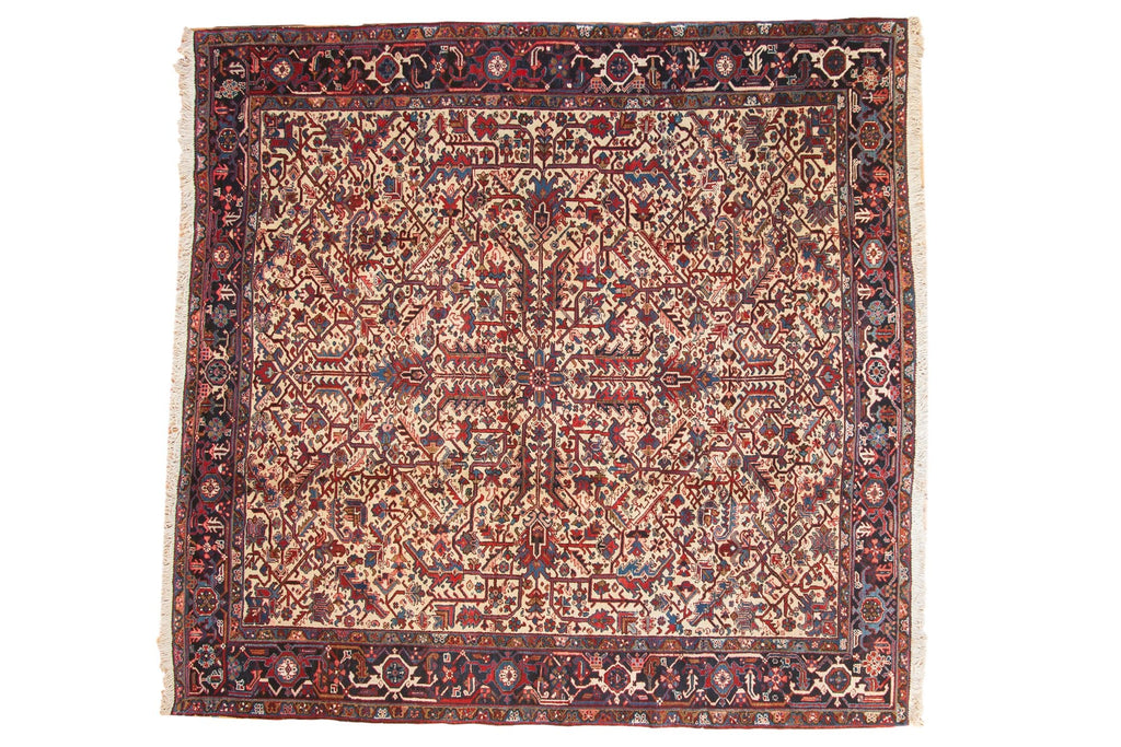 9.5x10 Vintage Mehrivan Square Carpet