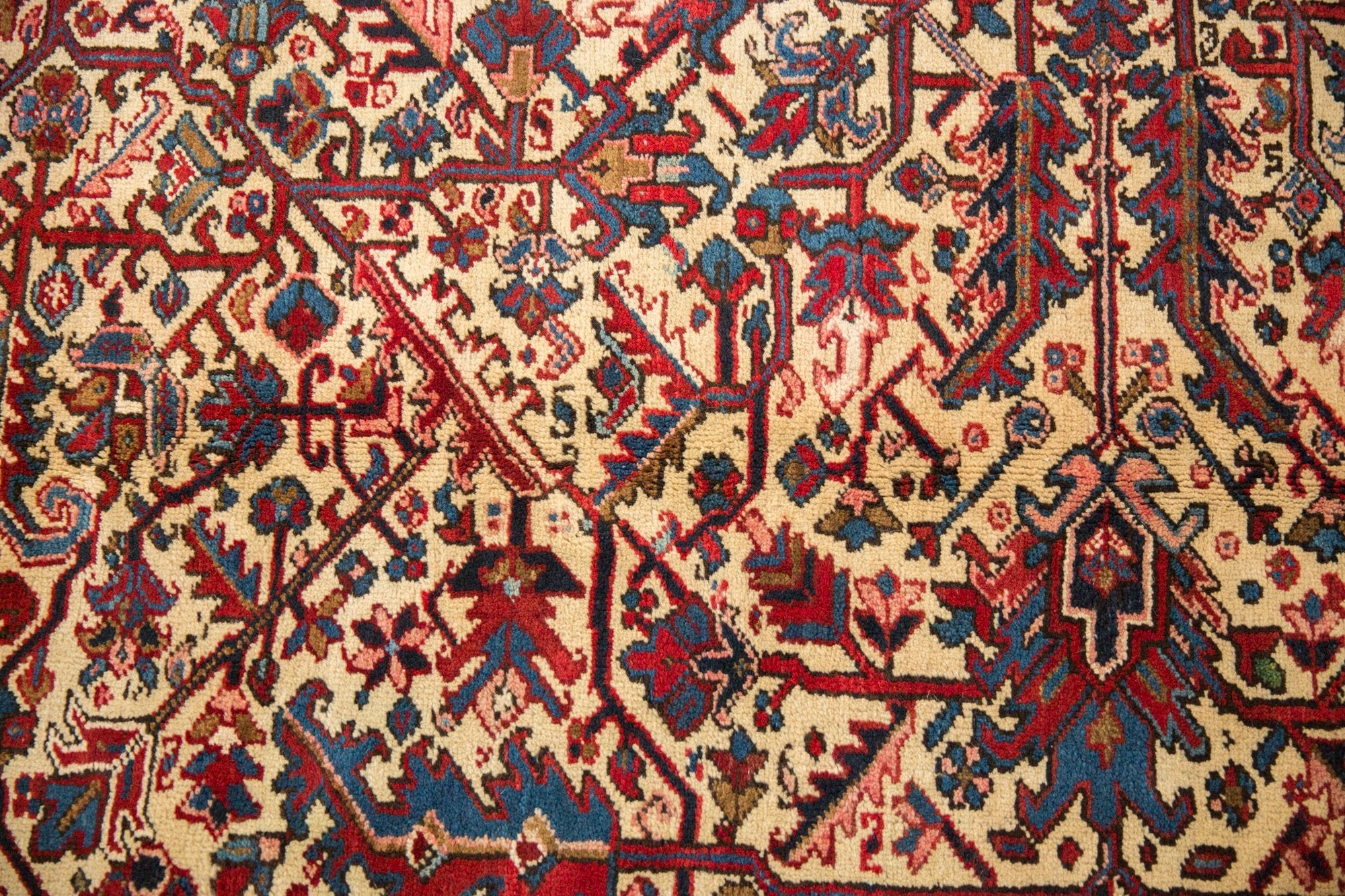 9.5x10 Vintage Mehrivan Square Carpet