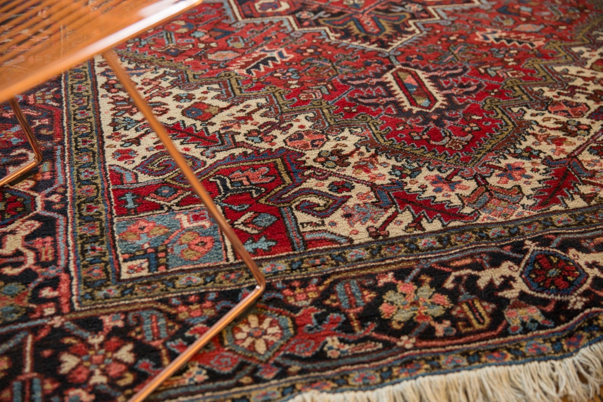 6x8.5 Vintage Heriz Carpet