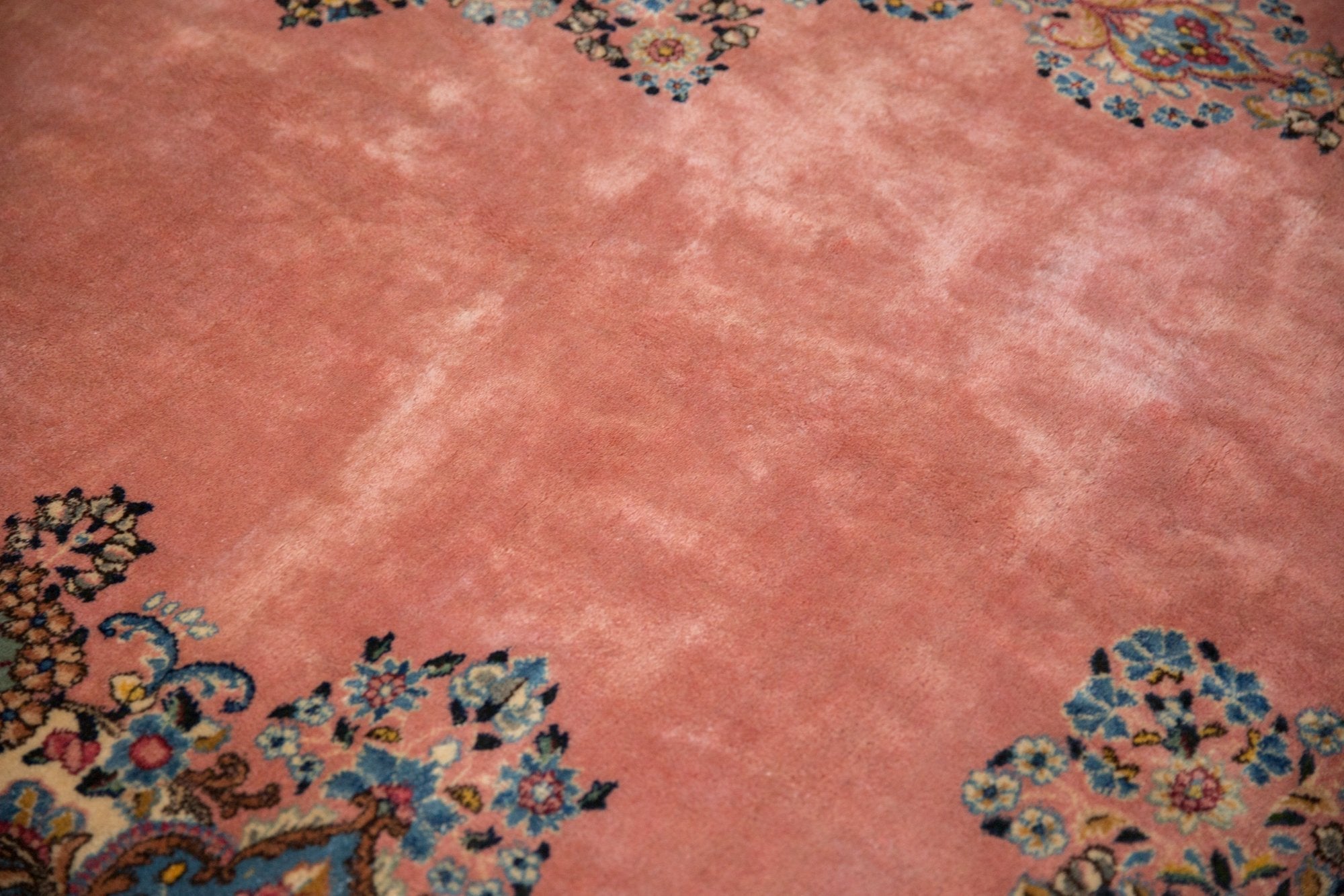 10x12 Vintage Kerman Carpet