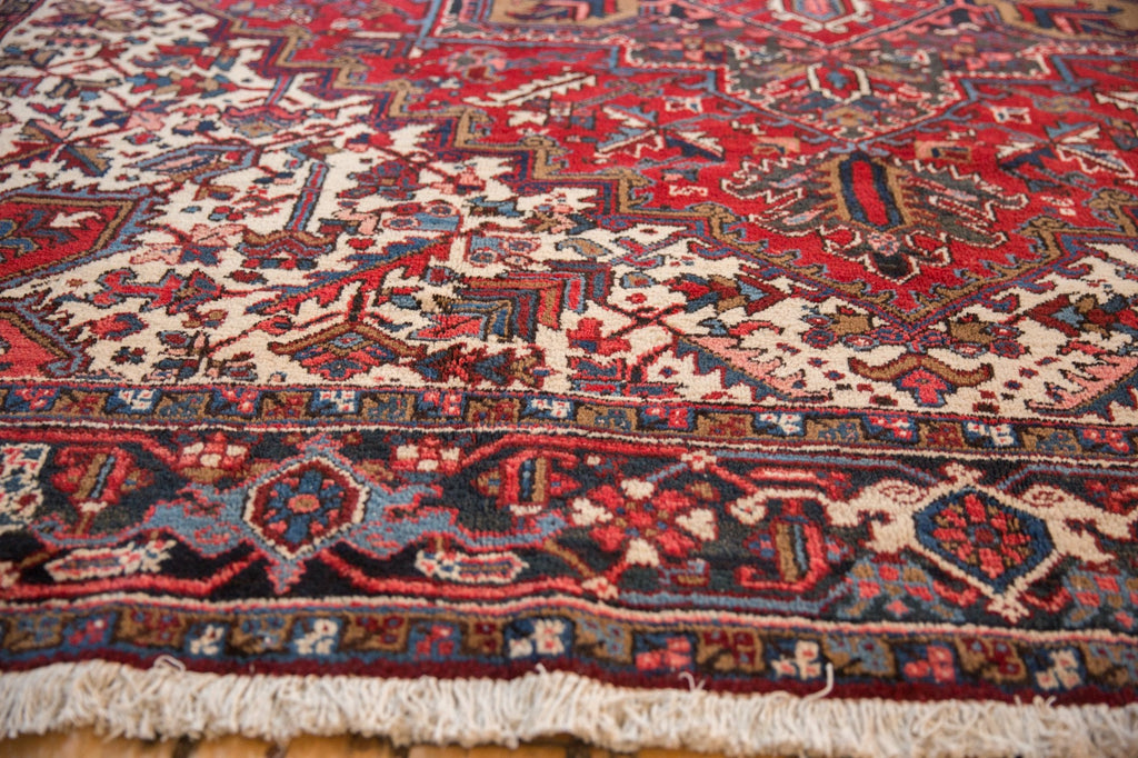 9.5x10 Vintage Mehrivan Square Carpet
