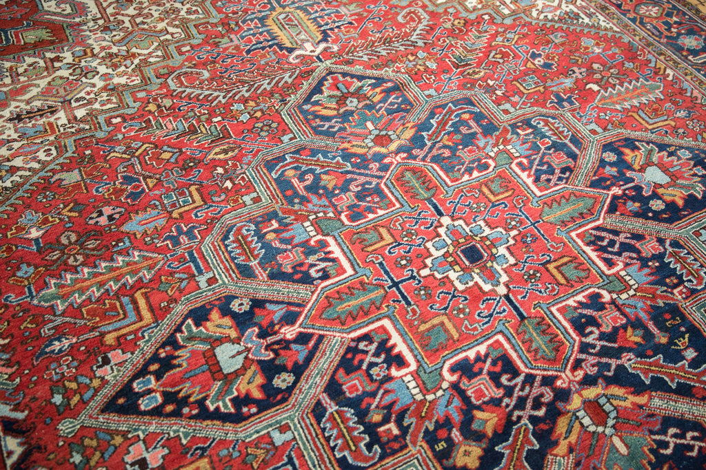 9.5x12.5 Vintage Mehrivan Carpet