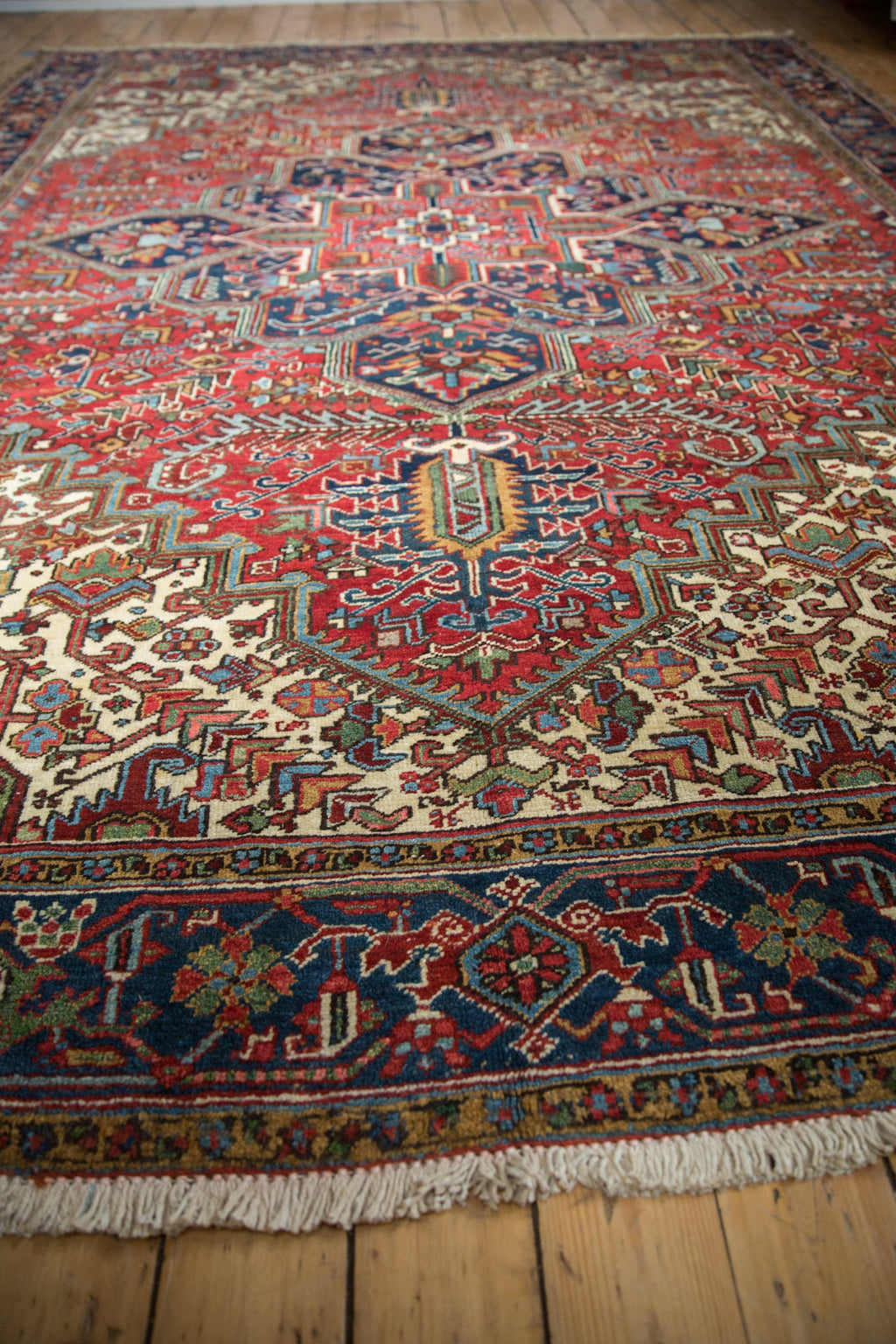 9.5x12.5 Vintage Mehrivan Carpet