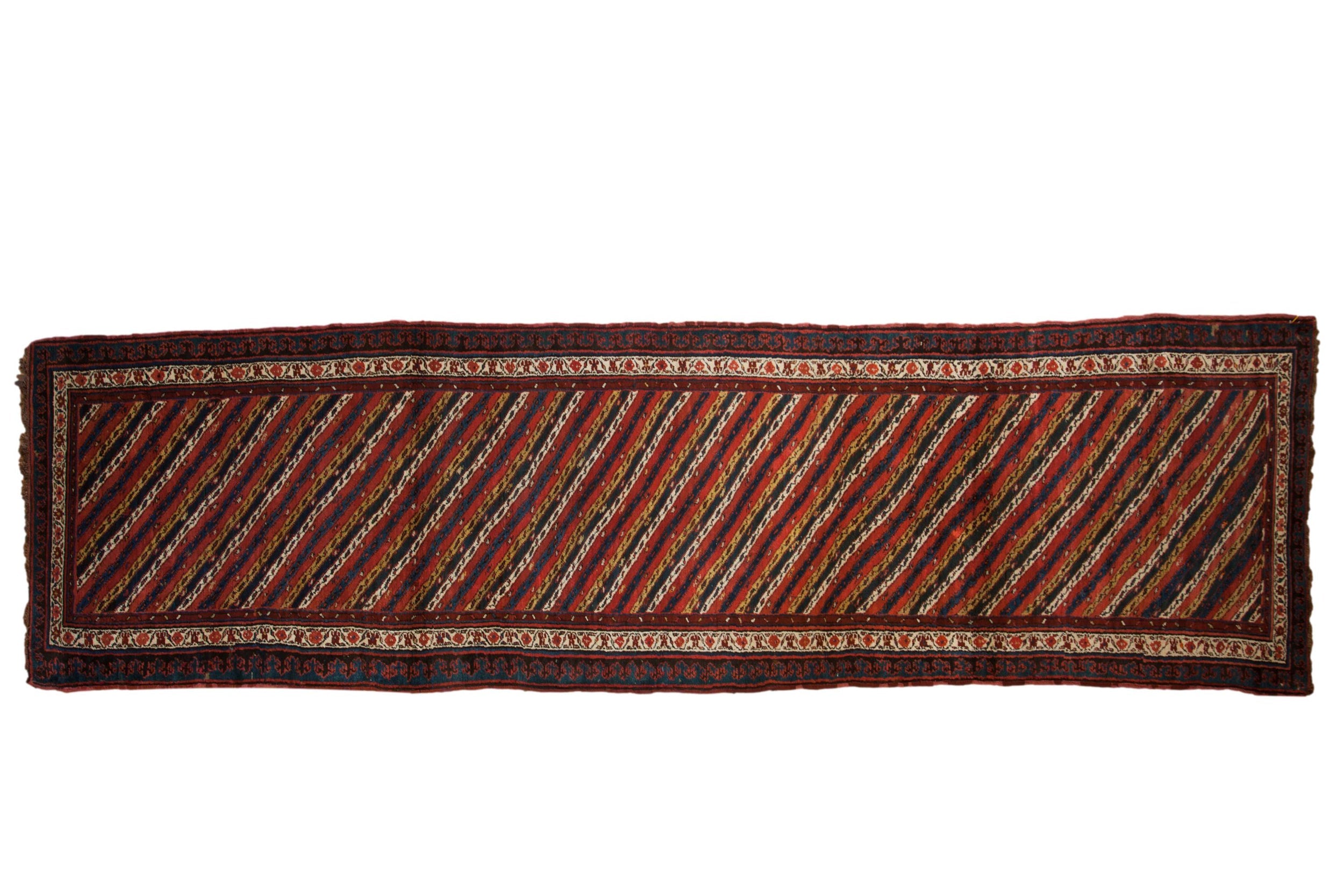 4x14 Antique Kurdish Rug Runner