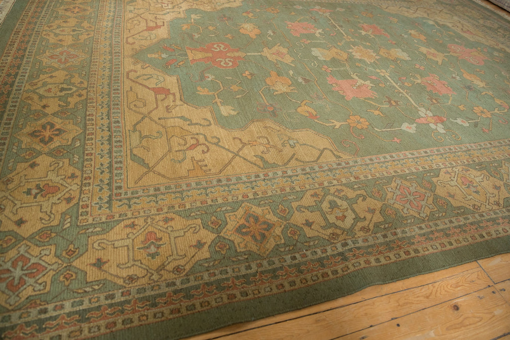 10x13.5 New Tea Washed Indian Soumac Design Carpet