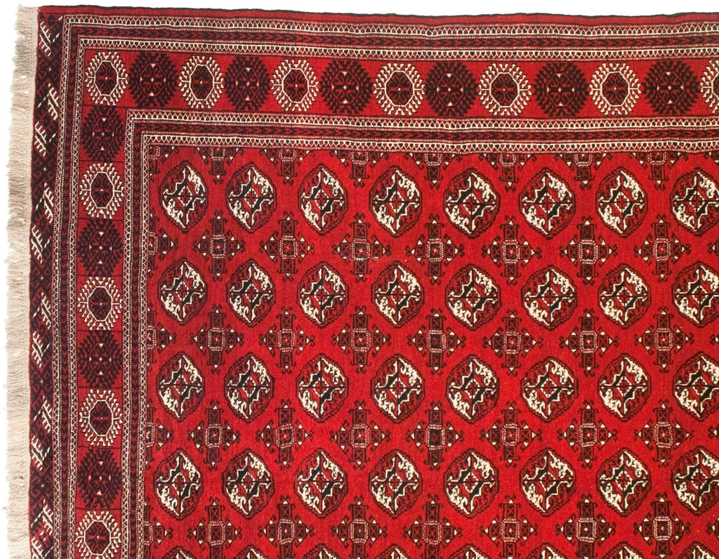 11.5x14 Vintage Bokhara Design Carpet