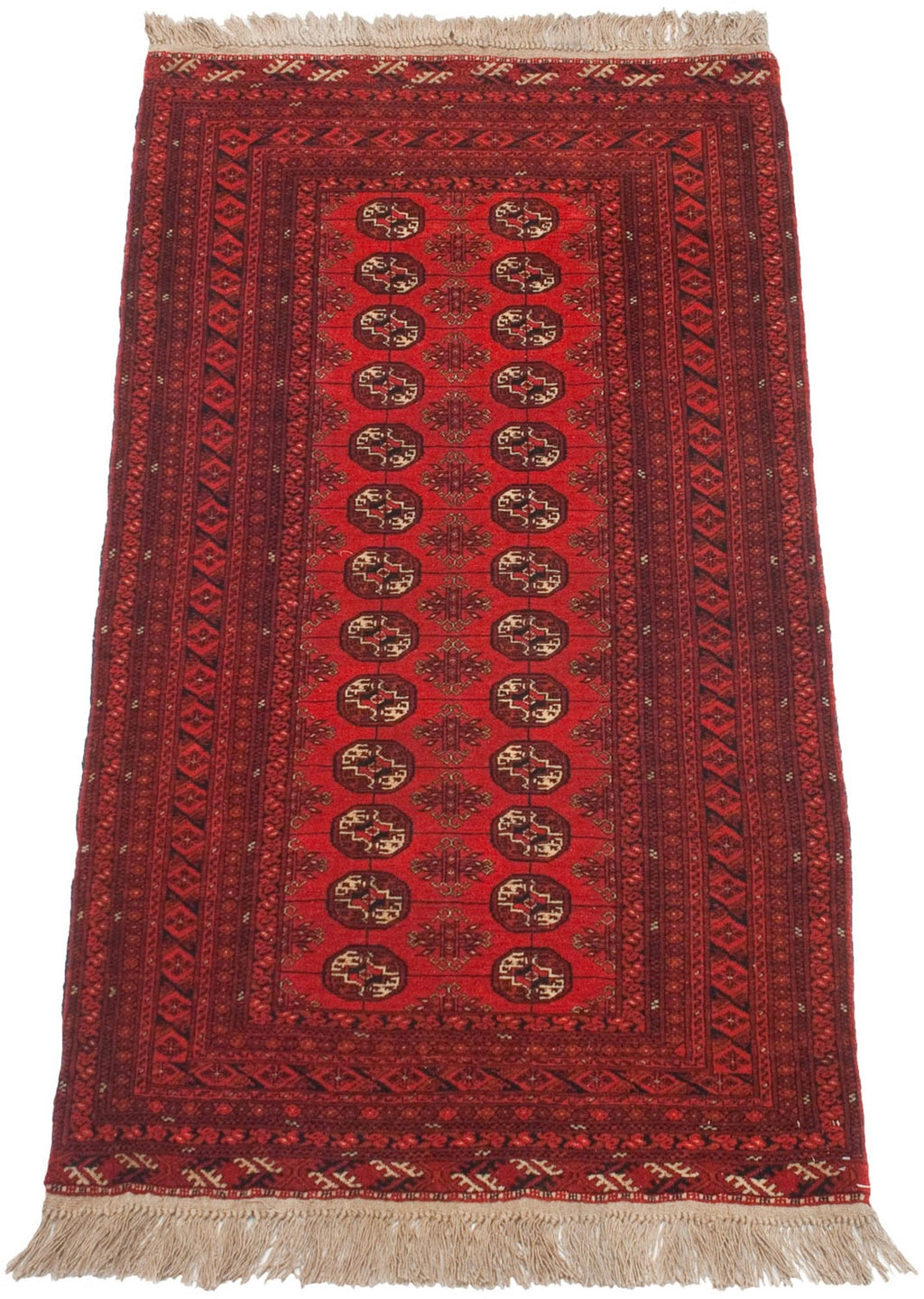 3.5x7 Vintage Daulatabad Rug Runner