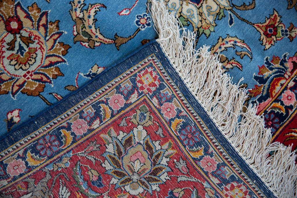 8.5x13 Vintage Qom Carpet